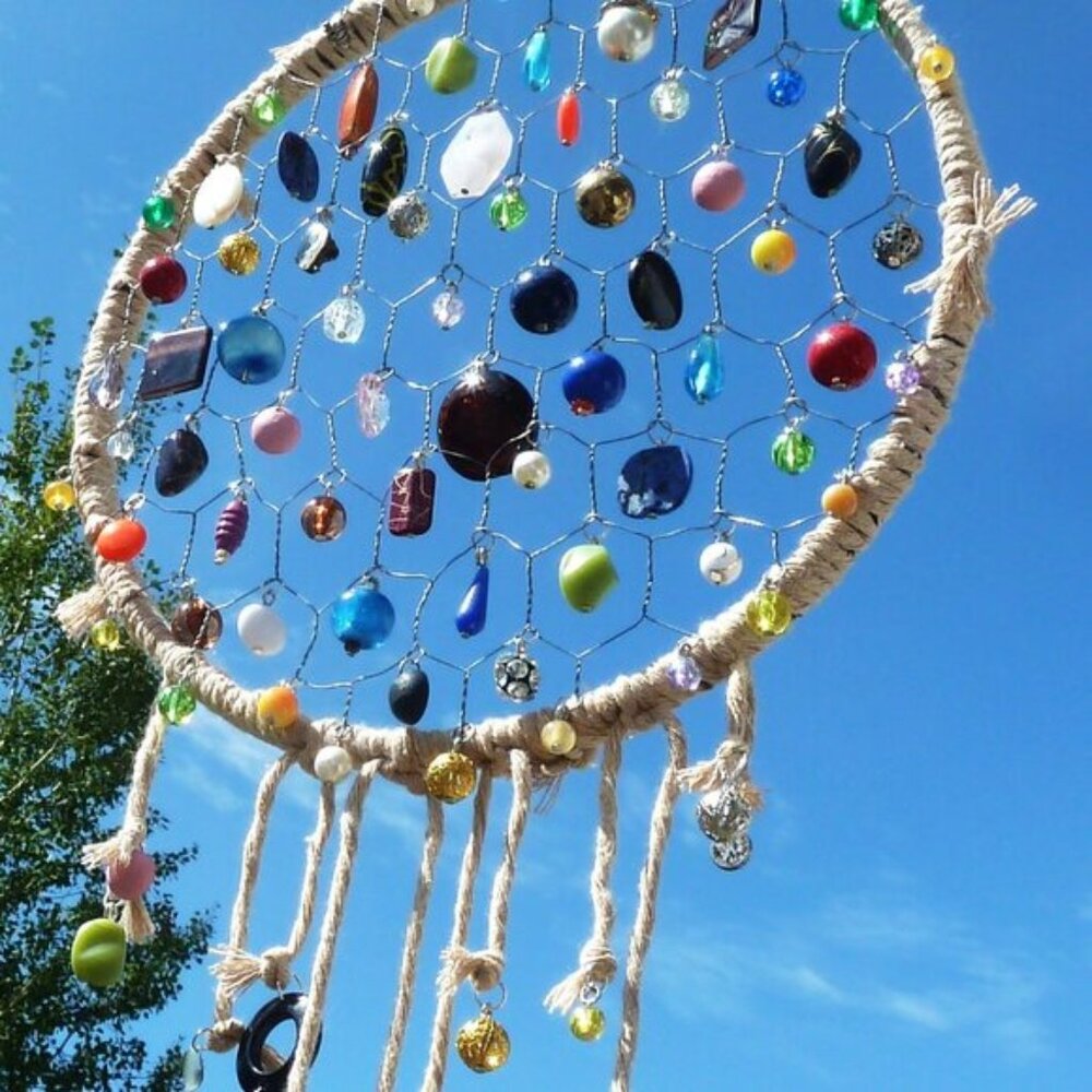 No. 1 Handmade beaded chicken cage